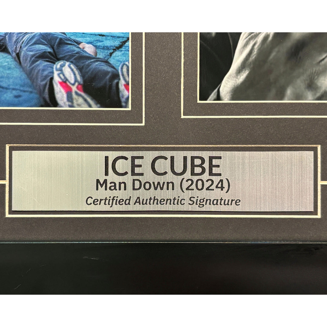 Ice Cube Autographed "Man Down" CD Album Framed JSA COA Signed NWA