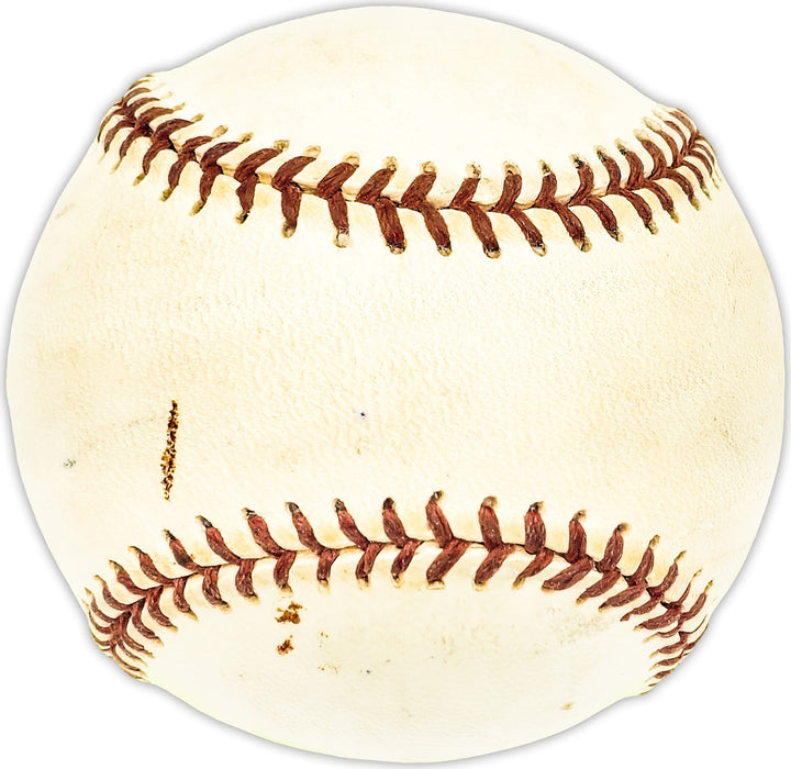 George O'Donnell Signed Official Baseball Pittsburgh Pirates Beckett QR #BM25559