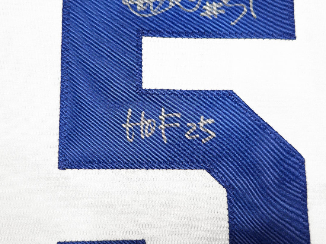 Mariners Ichiro Suzuki Auto White Nike Cooperstown Collect Jersey XL HOF 25 BAS