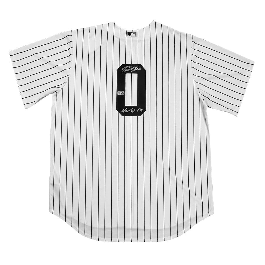 Domingo German New York Yankees Autographed and Inscribed "PG 6/28/23" Home Replica Jersey (CX Auth)