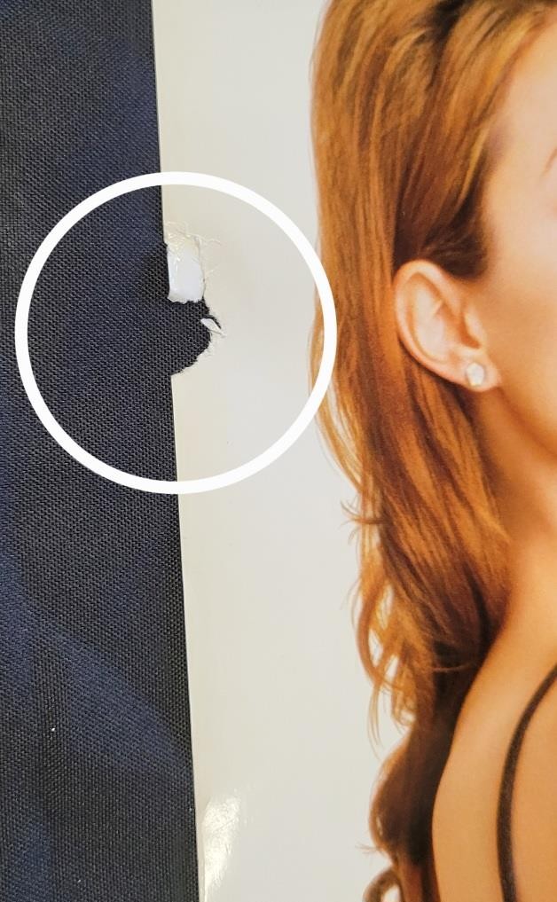 Angelina Jolie signed Mr. & Mrs. Smith 27x40 movie poster autograph Beckett BAS