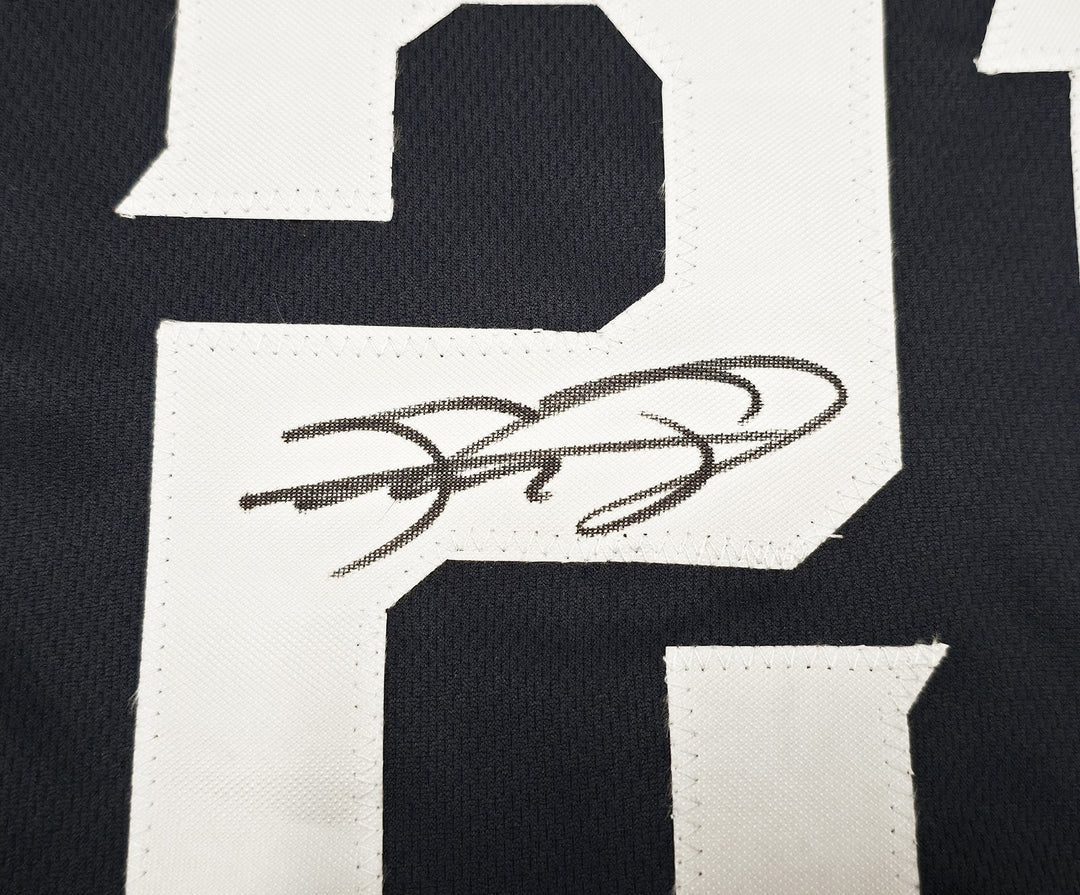 Chicago Cubs Sammy Sosa Signed Dark Blue Jersey 'Slammin Sammy' Beckett Witness