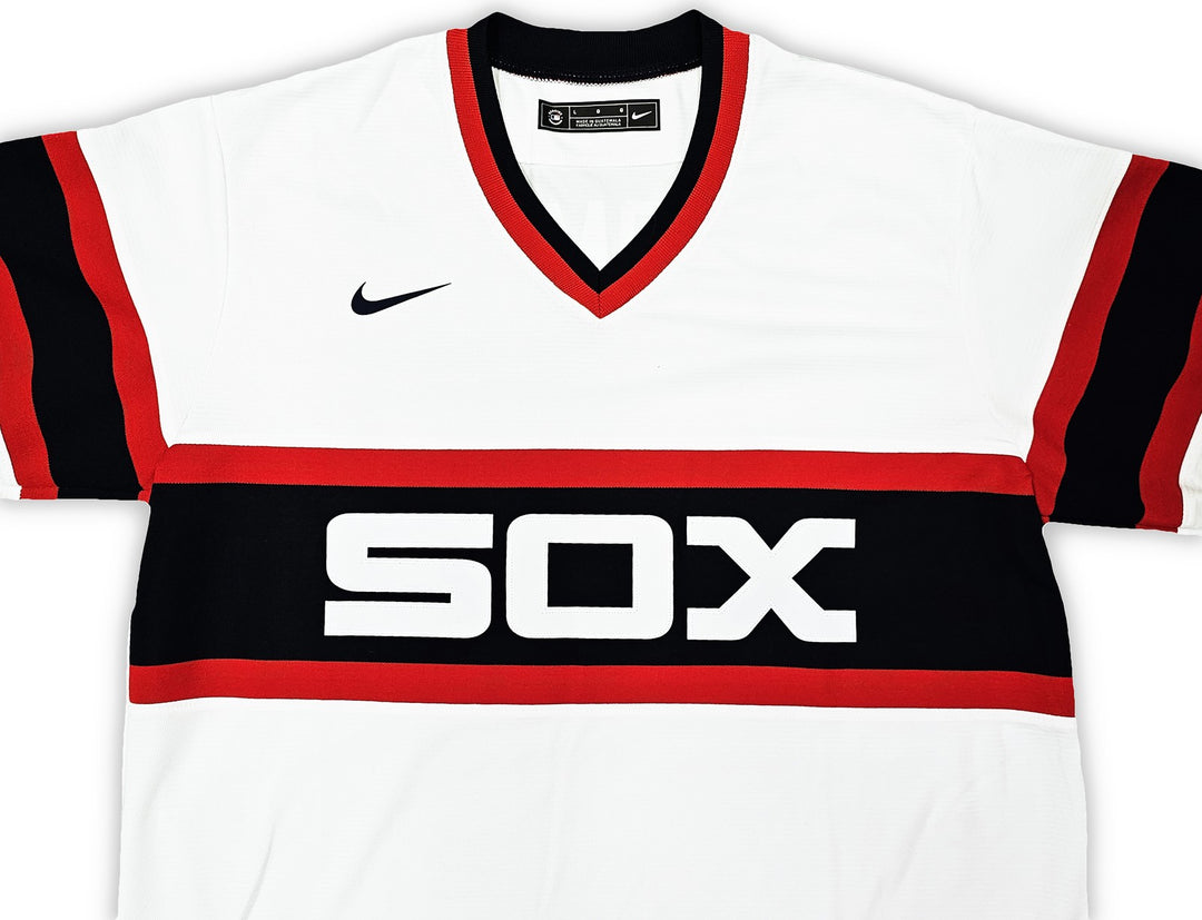 Chicago White Sox Frank Thomas Auto Signed White Nike Jersey Size L Beckett Wit