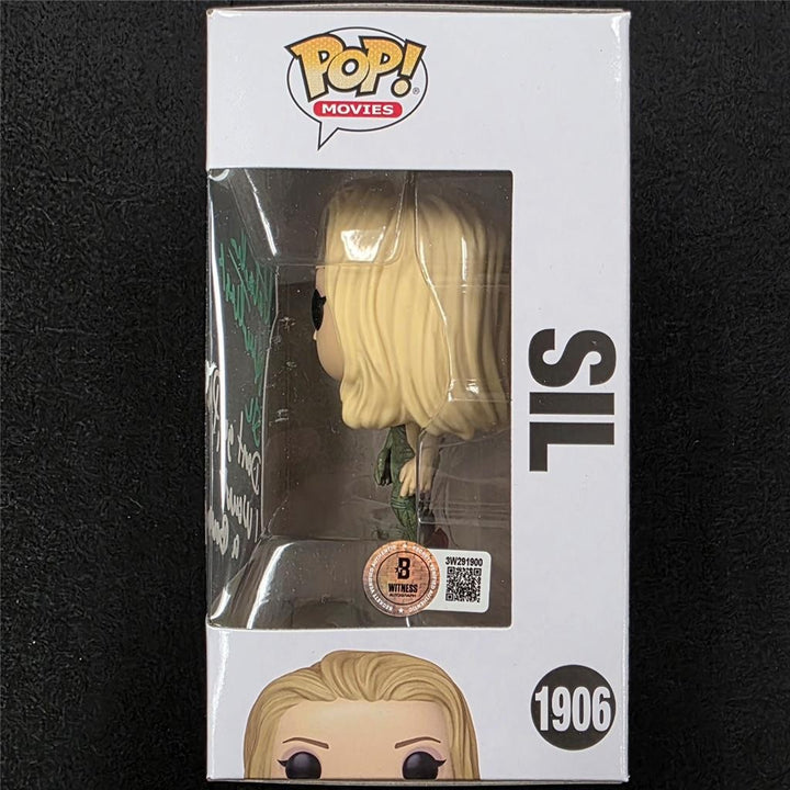 Natasha Henstridge signed Inscribed Species Sil Funko Pop 1906 auto~ Beckett BAS