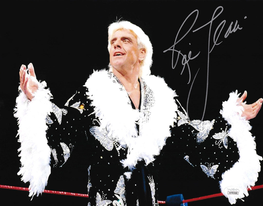 Ric Flair Autographed Signed 11x14 Photo JSA