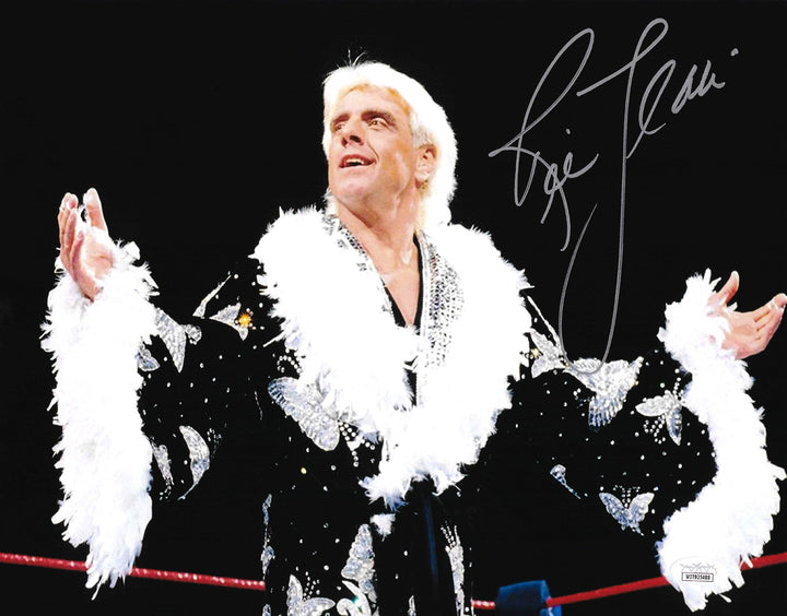 Ric Flair Autographed Signed 11x14 Photo JSA
