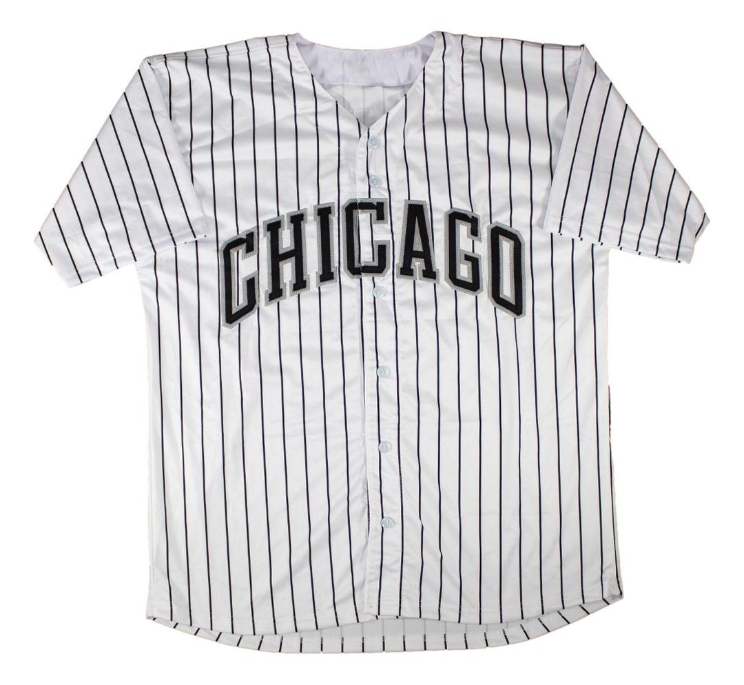 Noah Schultz Chicago Signed White Baseball Jersey MLB Debut 4-14-26 BAS