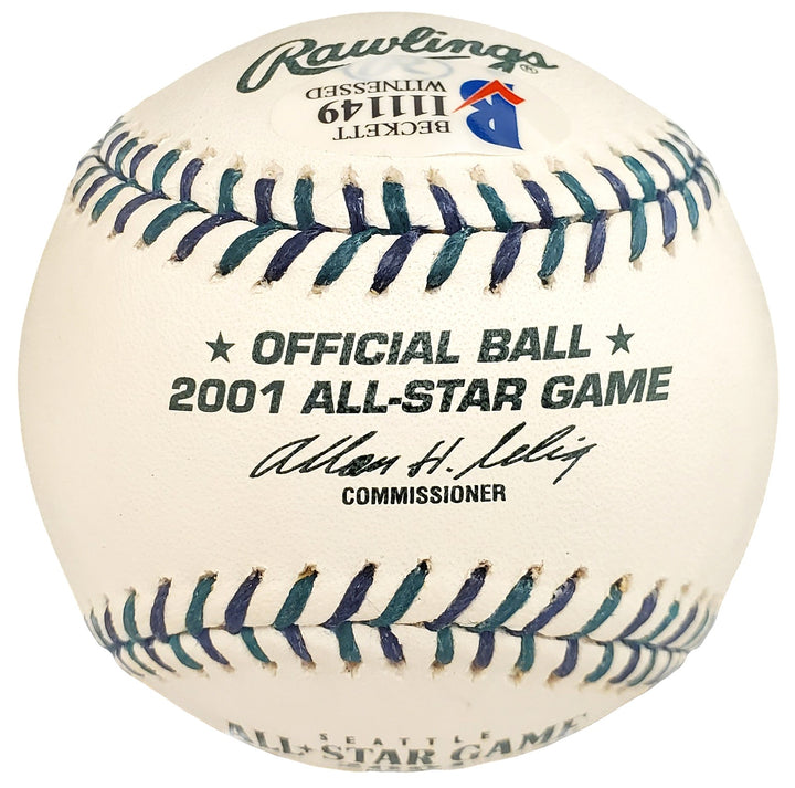 Kazuhiro Sasaki Auto Official 2001 All Star Baseball Mariners Staedtler Beckett