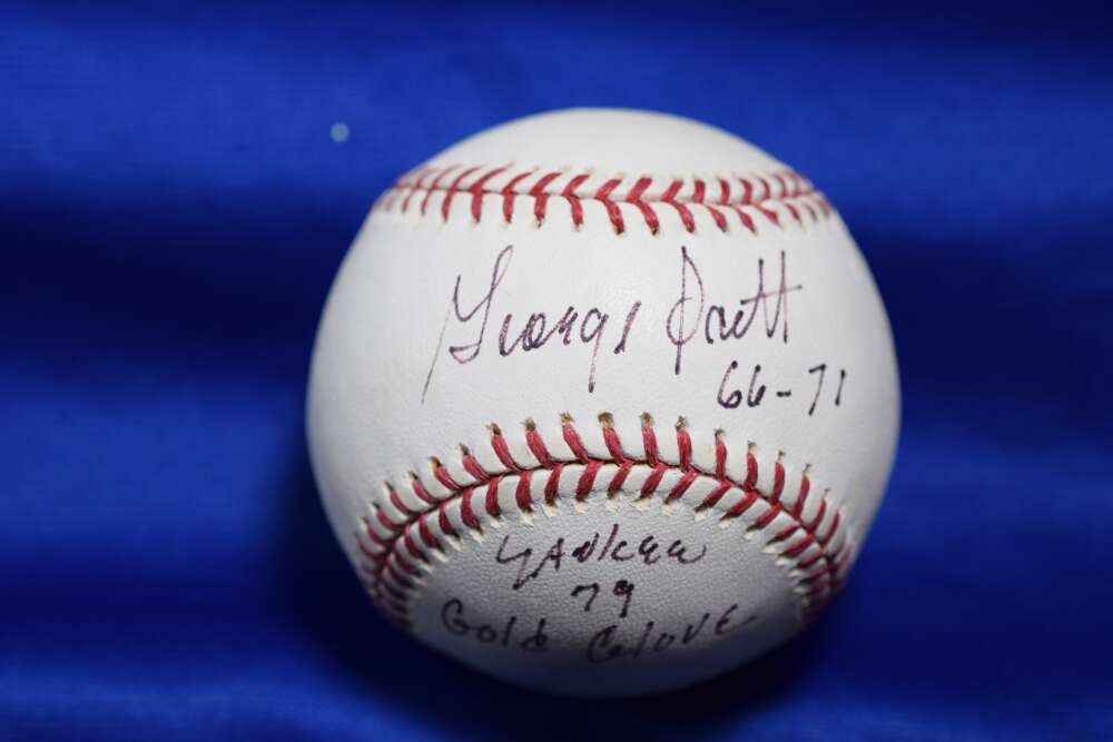 George Scott PSA DNA Autograph Major League OML Signed Baseball 79 Gold Glove