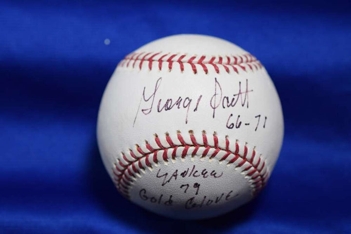 George Scott PSA DNA Autograph Major League OML Signed Baseball 79 Gold Glove