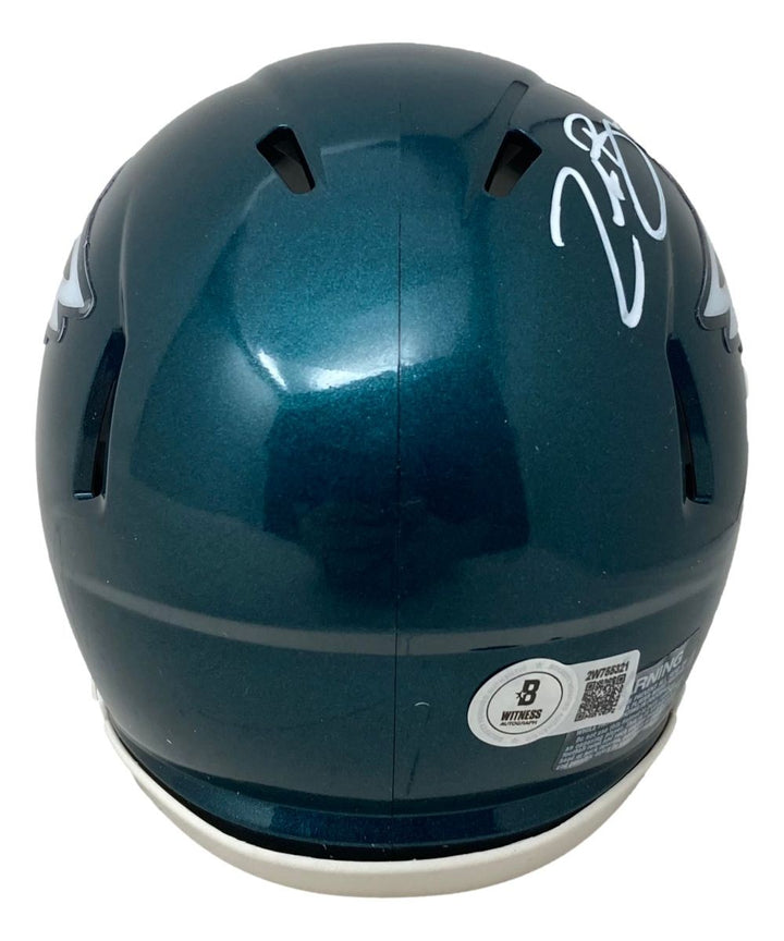 Zack Baun Signed Philadelphia Eagles Mini Speed Helmet BAS
