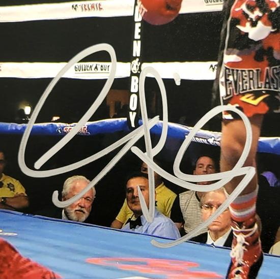 Joseph Diaz Jr. signed 11x14 photo boxing autograph (B) ~ Beckett BAS