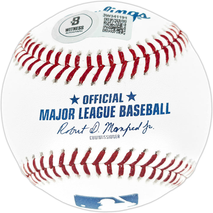 Randy Johnson Signed MLB Baseball Arizona Diamondbacks "PG 5.18.04" Beckett Wit