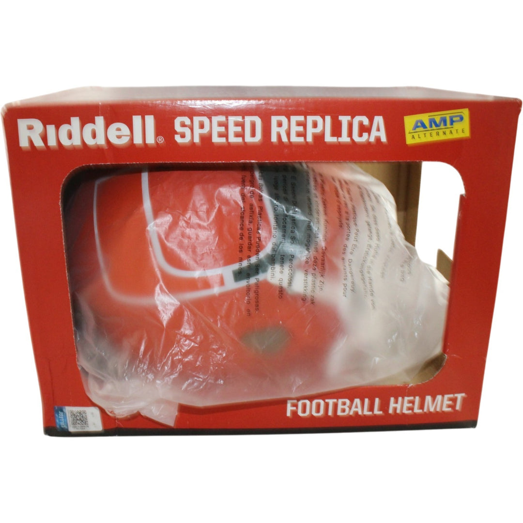 Ray Lewis Signed Miami Hurricanes F/S AMP Helmet Beckett Witness 57532