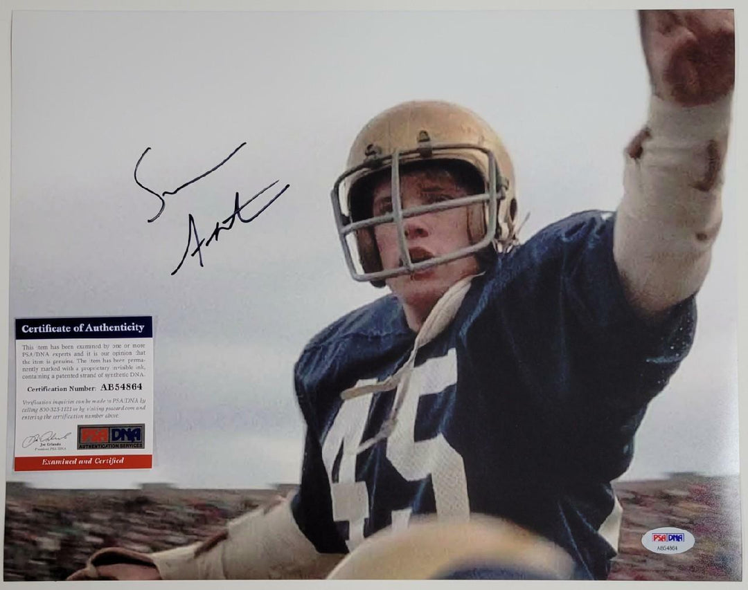Actor Sean Astin signed Rudy 11x14 Photo #1 Autograph ~ PSA/DNA COA