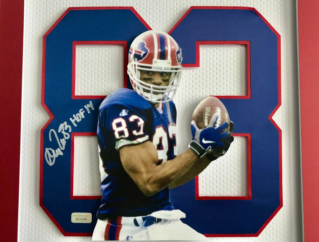 Andre Reed Signed 3D Jersey Photo Autograph COA 16x20 Inscribed Buffalo Bills
