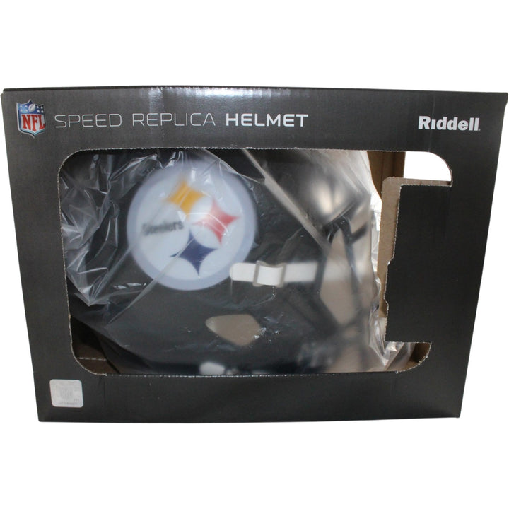Jack Sawyer Autographed Pittsburgh Steelers F/S Helmet Beckett Witness 56950