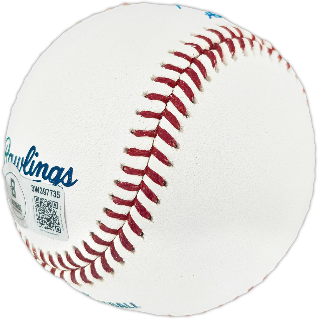 Ted Simmons Auto MLB Baseball St. Louis Cardinals "HOF 2020" Smudge Beckett Wit