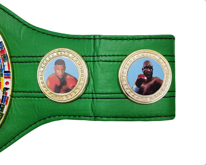 Mike Tyson Signed Green WBC World Championship Belt Beckett Witness
