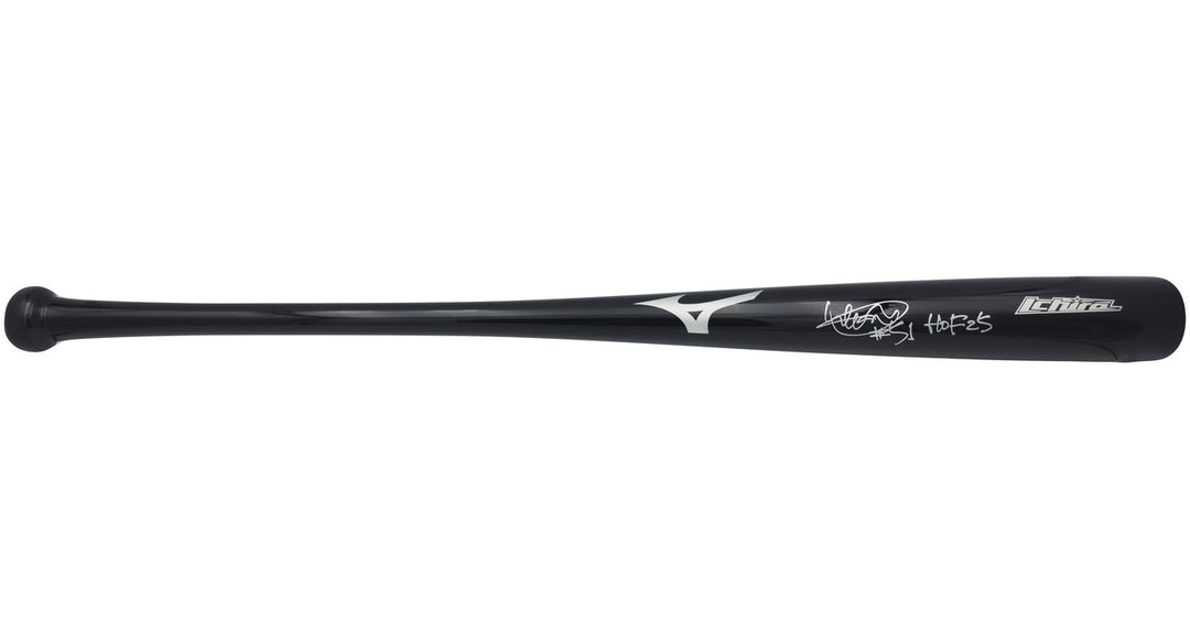 Ichiro Suzuki Auto Mizuno Player Model Baseball Bat Mariners Auto HOF 25 Beckett