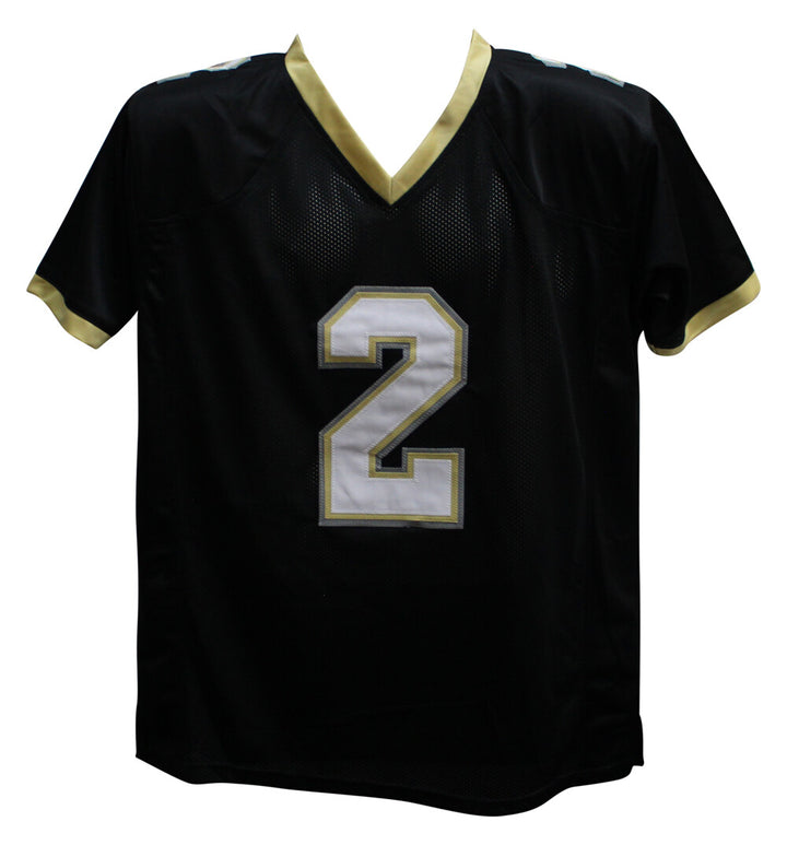 Laviska Shenault Autographed/Signed College Style Black XL Jersey Beckett 34814