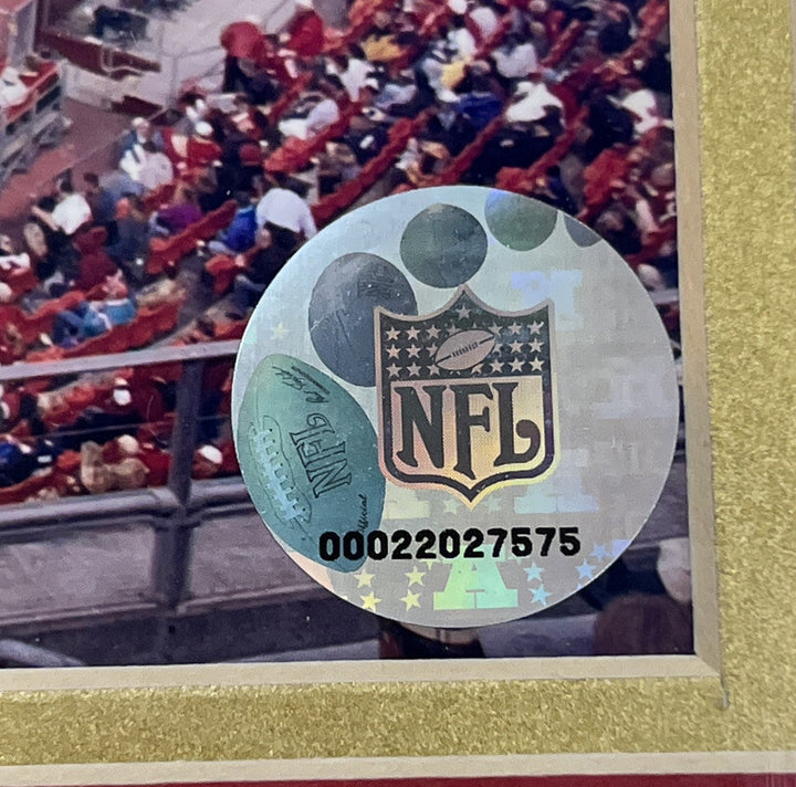 San Francisco 49ers Super Bowl Highland Mint Medallions 8x10 Photo Framed LE