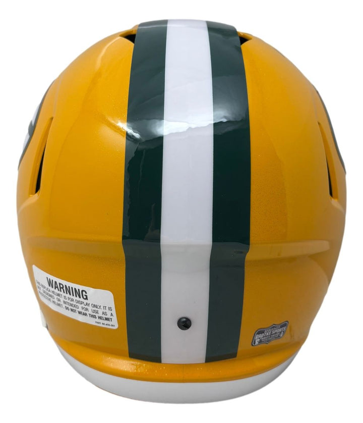 Brett Favre Signed Green Bay Packers Full Size Replica Speed Helmet Radtke Holo