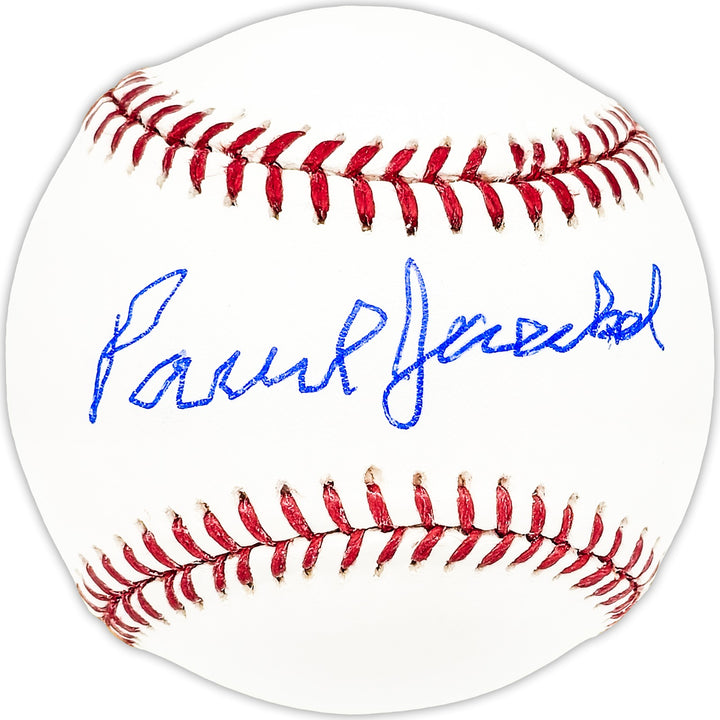 Paul Jake Jaeckel Signed Official MLB Baseball Chicago Cubs Beckett QR #BM25494