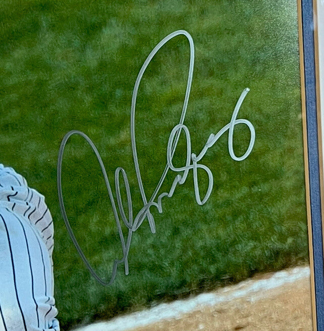 Alex Rodriguez Arod New York Yankees Signed 16x20 Photo Framed Auto Steiner COA