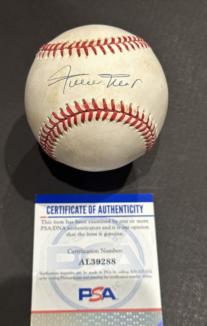 Willie Mays Signed Official NL Baseball Giants Hof Mint Autograph Ball PSA Coa