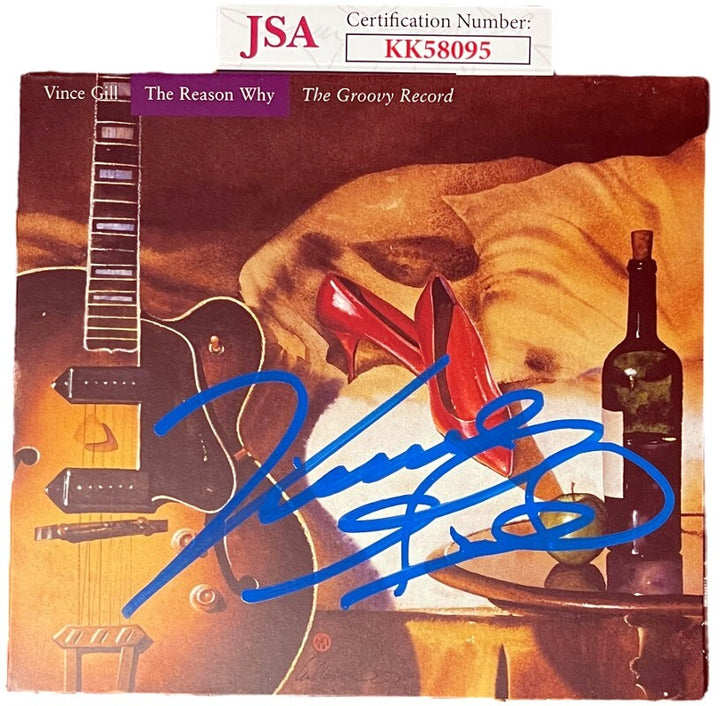 Vince Gill signed 2006 These Days 4-CD Box Set/Song Book (6 sigs) RARE- JSA (6)