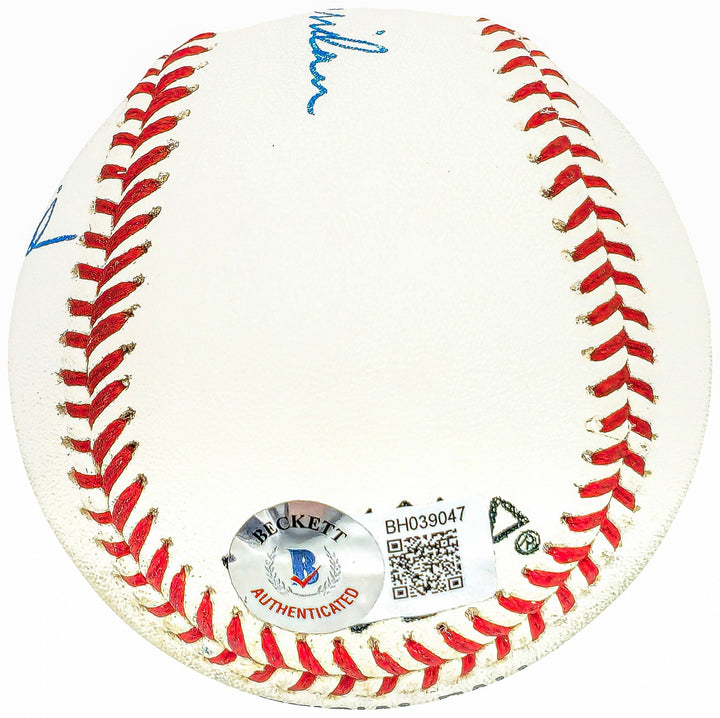 Neill Sheridan Signed Official NCAA Baseball Boston Red Sox Beckett #BH039047