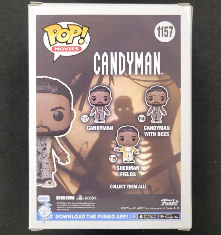 Director Bernard Rose signed Candyman Funko Pop! 1157 autograph (A) Beckett BAS