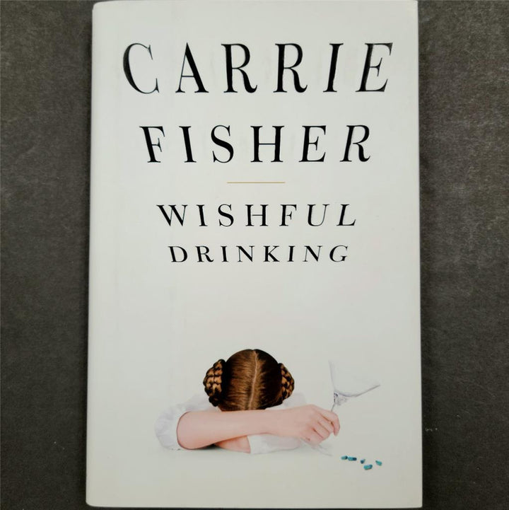 Carrie Fisher autograph signed Wishful Drinking 1st Edition Book BAS COA Beckett