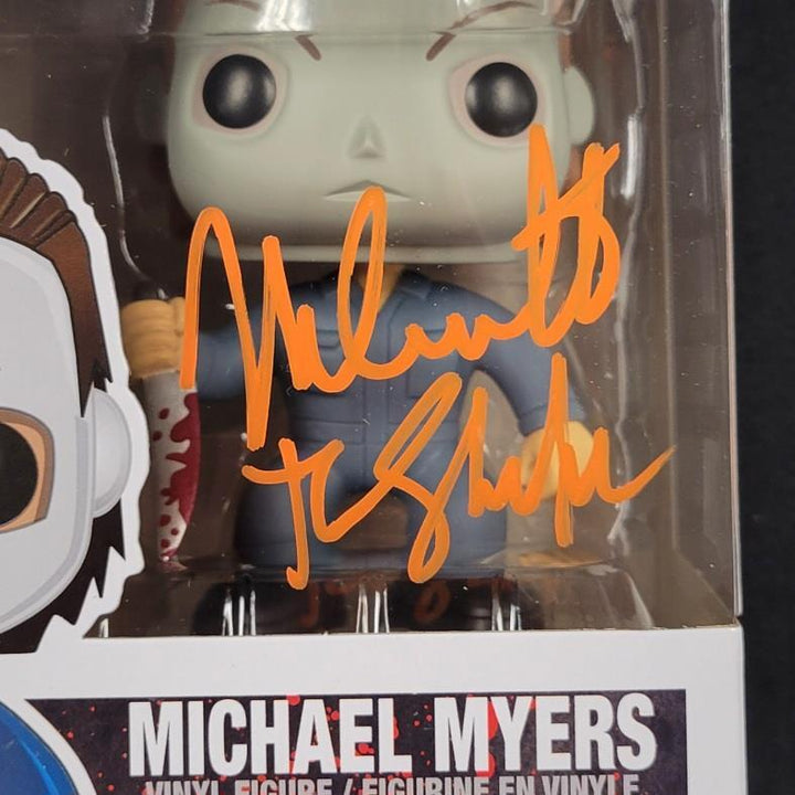 Nick Castle signed Michael Myers "The Shape" Halloween Funko Pop Beckett BAS
