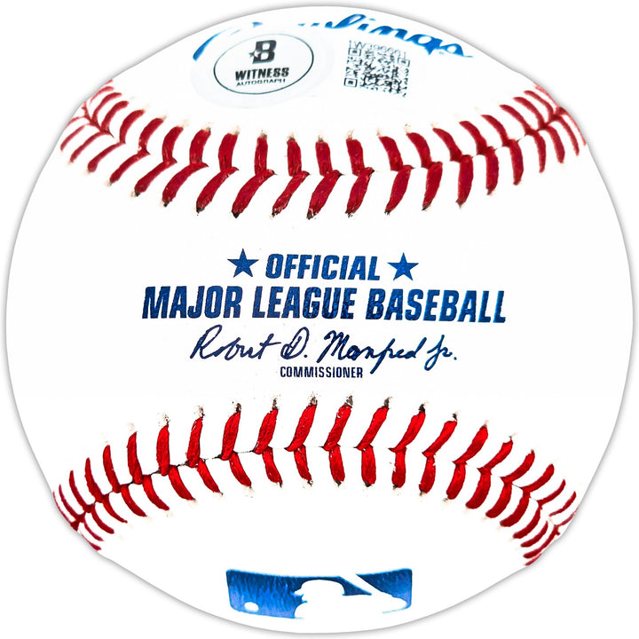 Don Mattingly Auto Signed MLB Baseball New York Yankees "Hit Man" Beckett Wit