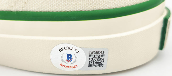 Bob Cousy Auto White PF Flyers All-American HI Shoes Celtics Size 12 Beckett