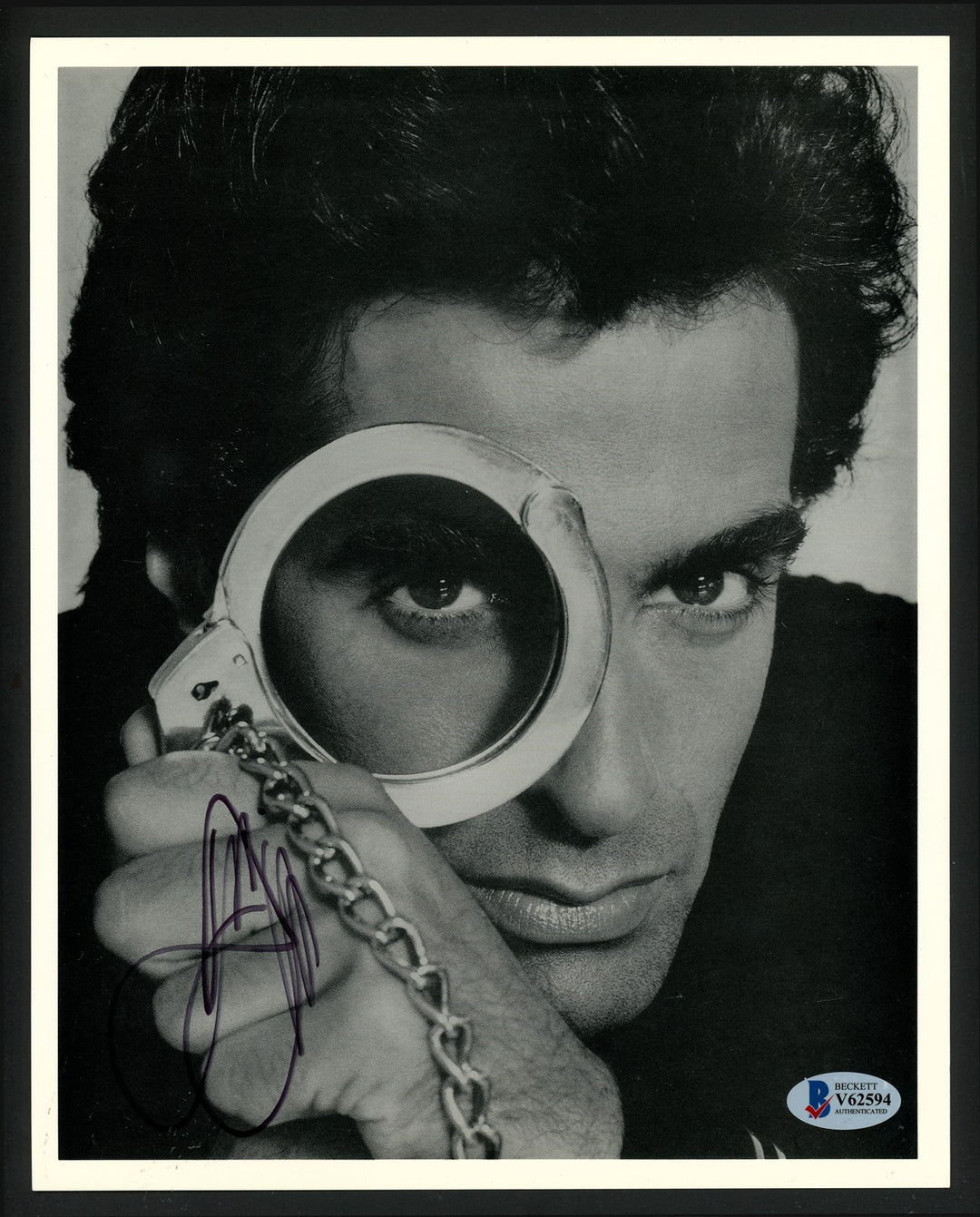 David Copperfield Autographed Signed 8x10 Photo Magician Beckett BAS #V62594