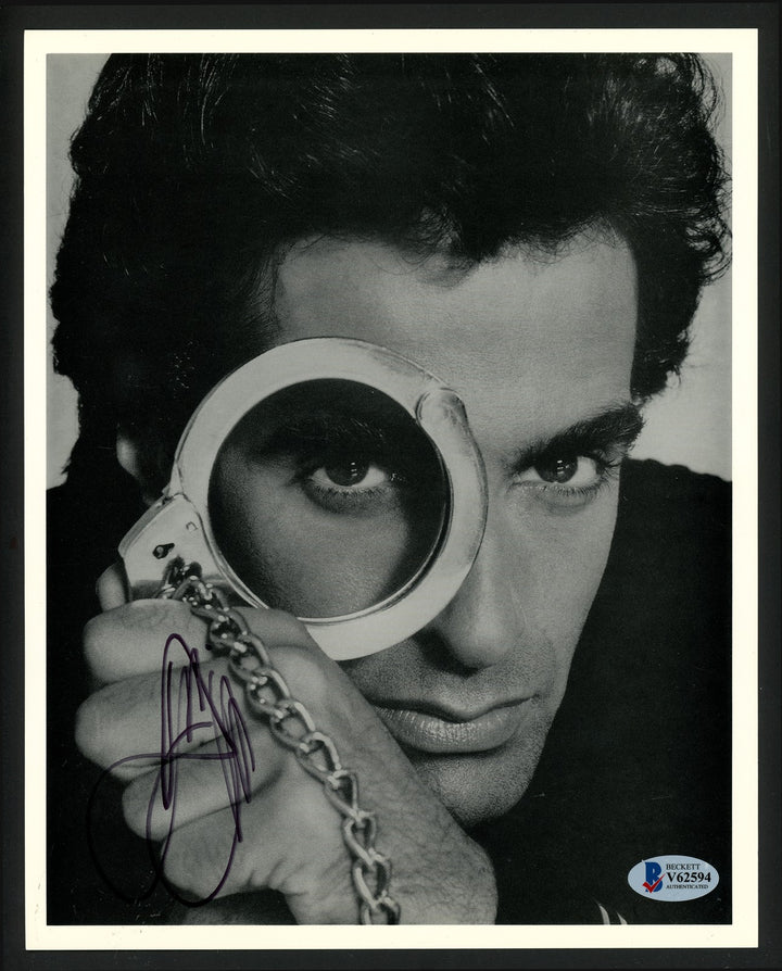 David Copperfield Autographed Signed 8x10 Photo Magician Beckett BAS #V62594