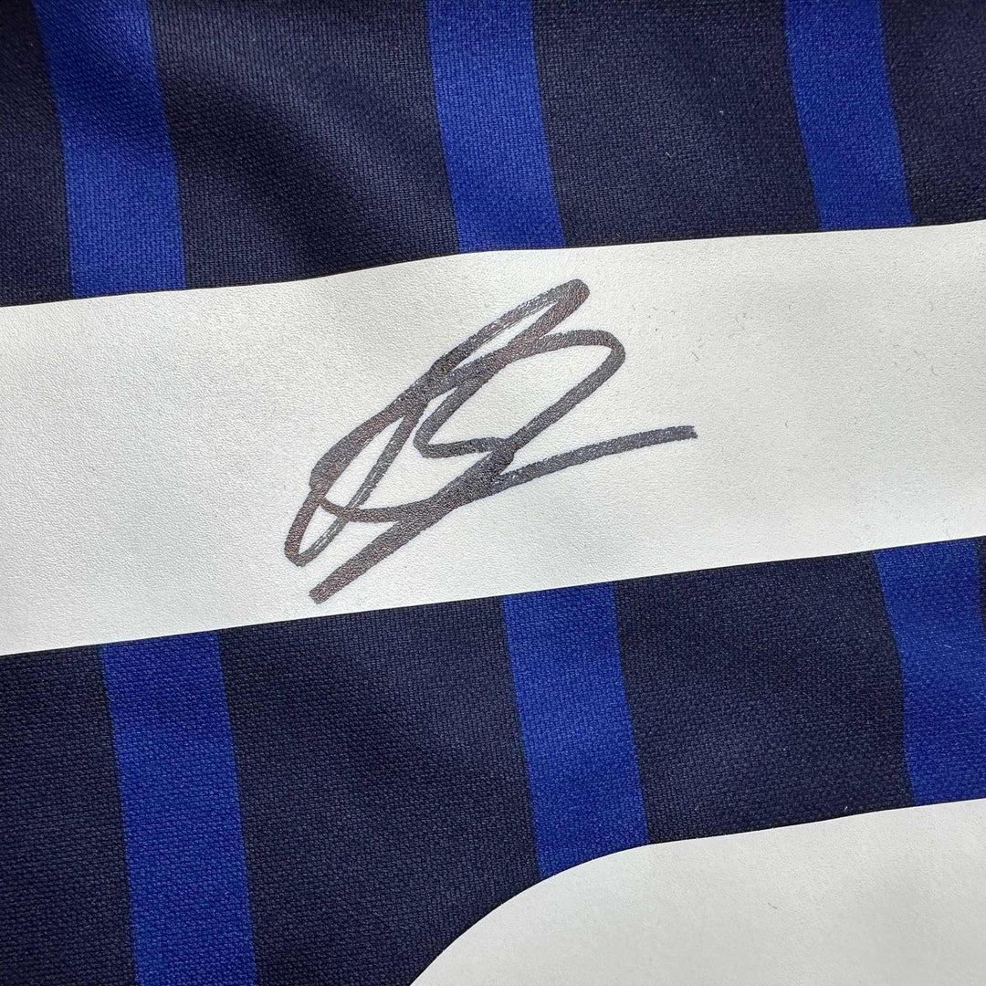 Autographed/Signed Karim Benzema France French National Team Jersey BAS COA