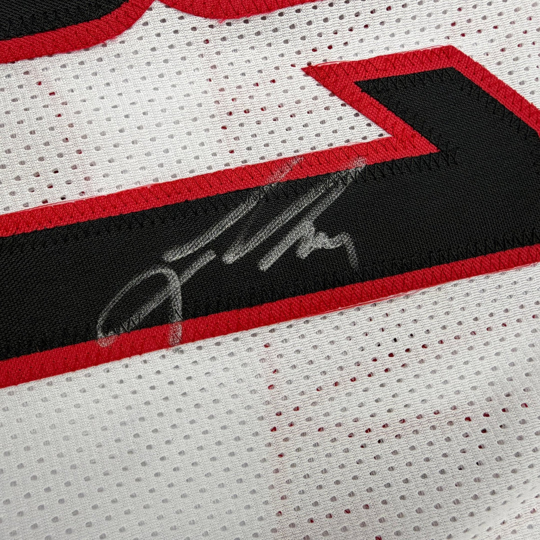 Autographed/Signed Jason Terry Arizona White College Basketball Jersey JSA COA