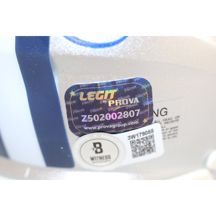 Charles Haley Autographed Dallas Cowboys Mini Helmet Beckett Witness 51705