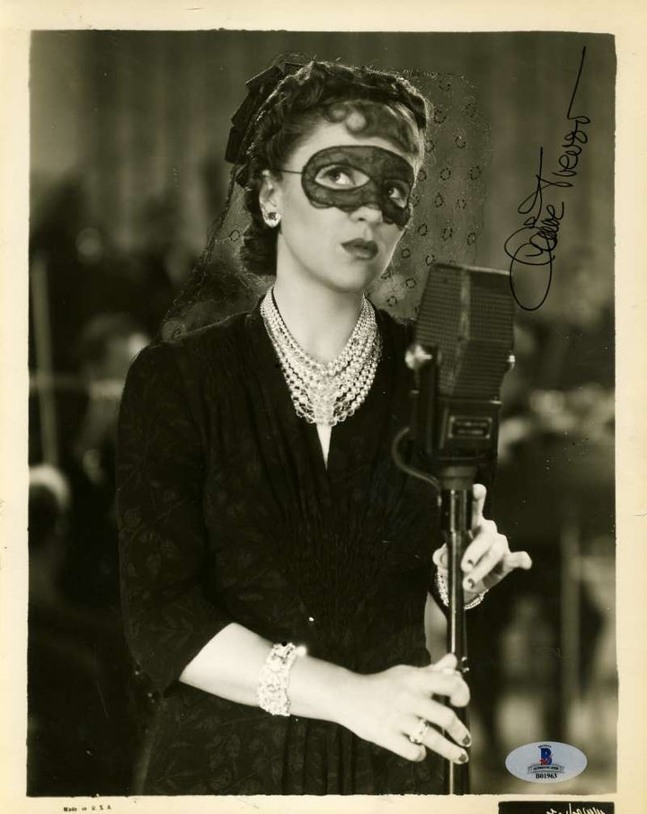 Claire Trevor Bas Beckett Authentication Coa Hand Signed 8x10 Photo Autograph
