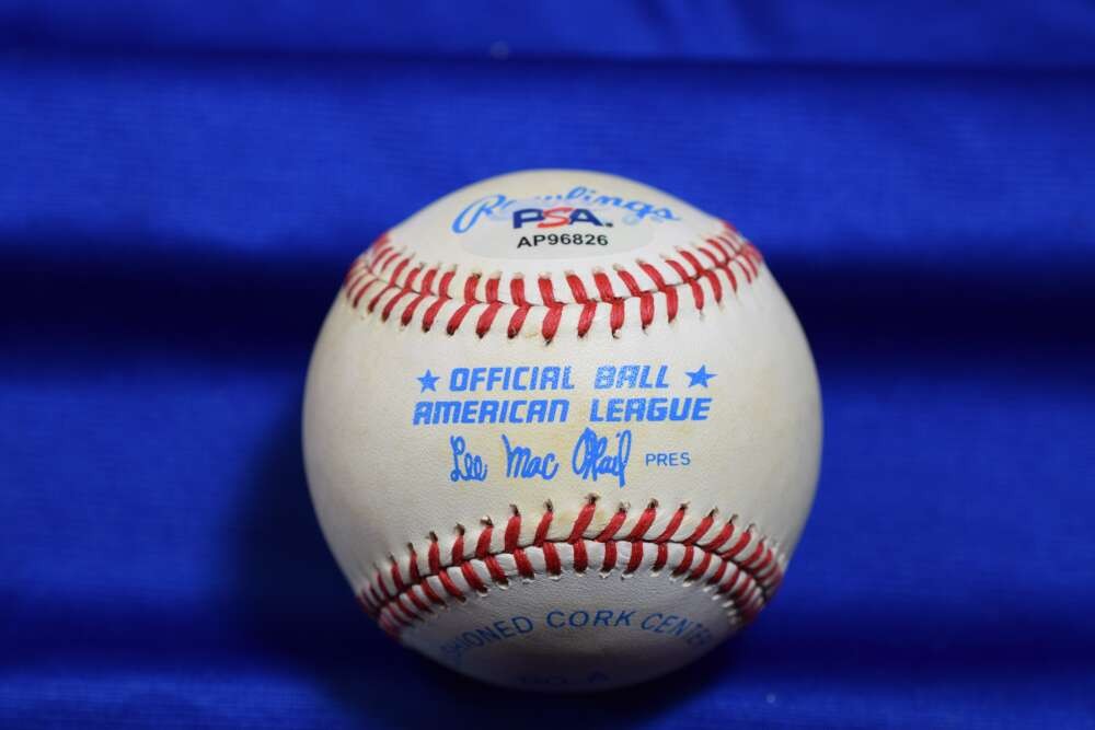 Carl Yastrzemski PSA DNA Autograph Mac Phail American League OAL Signed Baseball