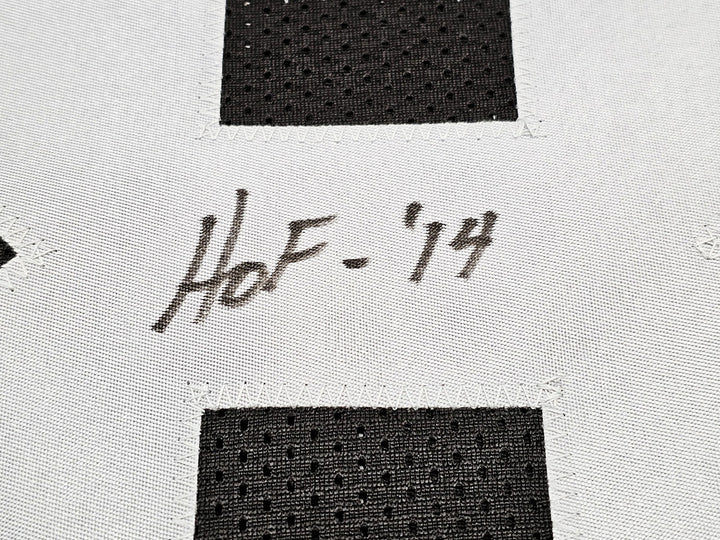Oakland Raiders Ray Guy Signed Black Jersey "HOF '14" Beckett
