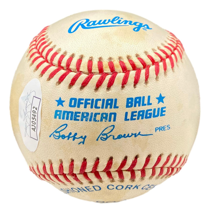 Rick Ferrell Red Sox Signed Official American League Baseball JSA AJ05492