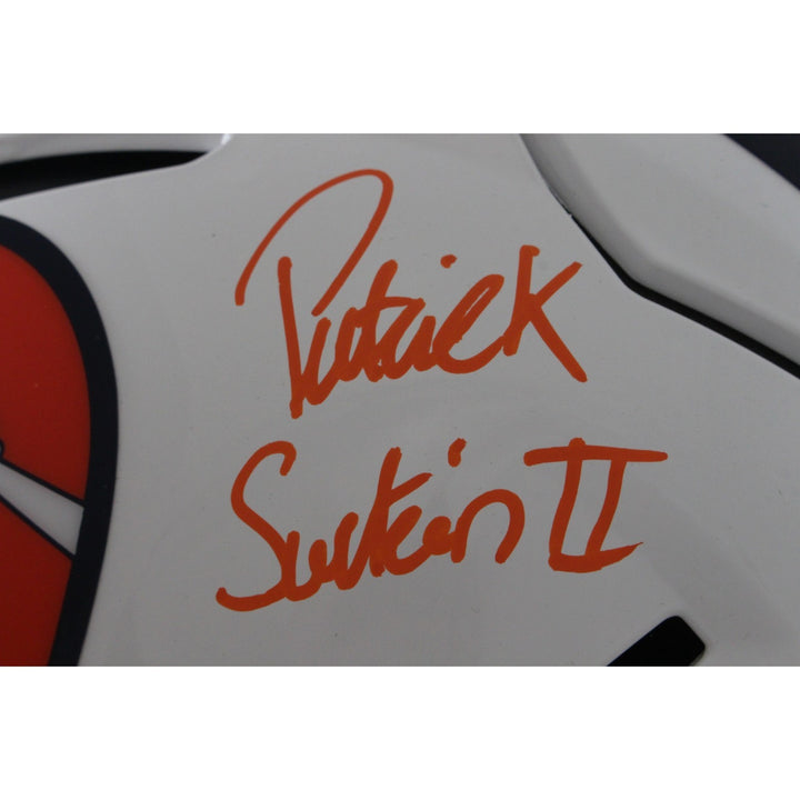 Patrick Surtain Autographed Denver Broncos SpeedFlex 23 Alt Helmet Beckett 56428