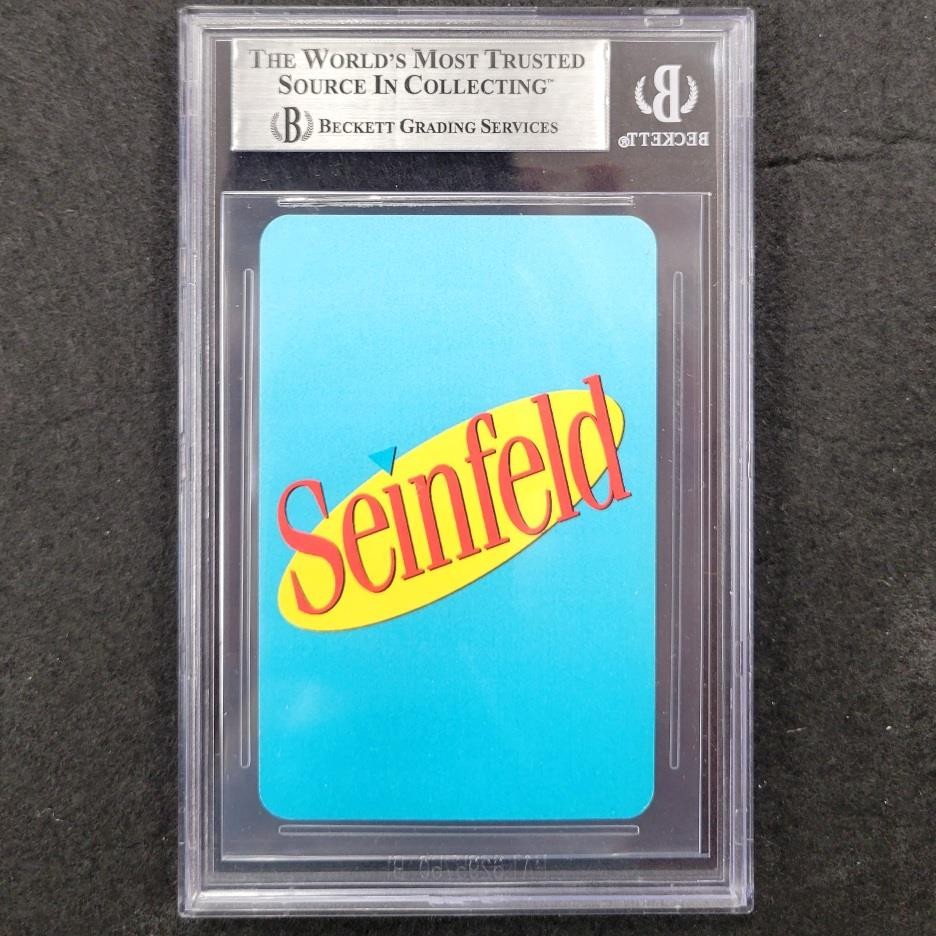 Jason Alexander signed Seinfeld Jokers Playing Card autograph (B) ~ Beckett BAS