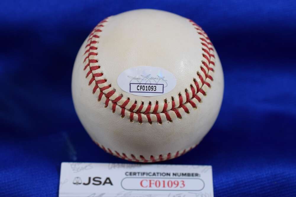 Don Baylor JSA COA Autograph OAL American League Signed Baseball