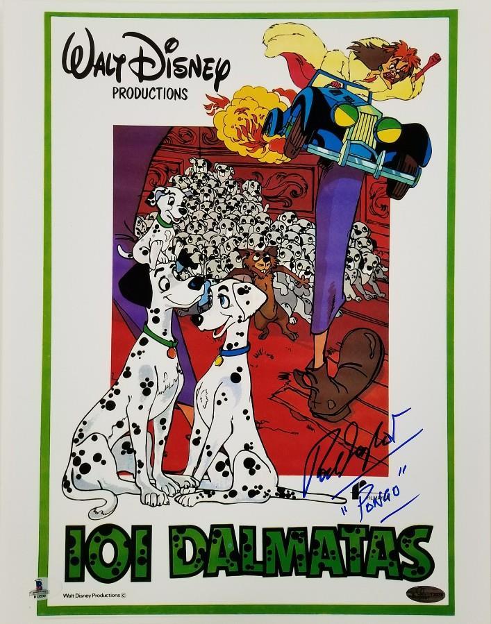 ROD TAYLOR Signed 11x14 Photo #3 Voice of PONGO 101 Dalmatians BECKETT BAS COA